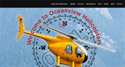 Desktop Screenshot of oceanviewhelicopters.ca