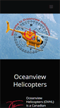 Mobile Screenshot of oceanviewhelicopters.ca